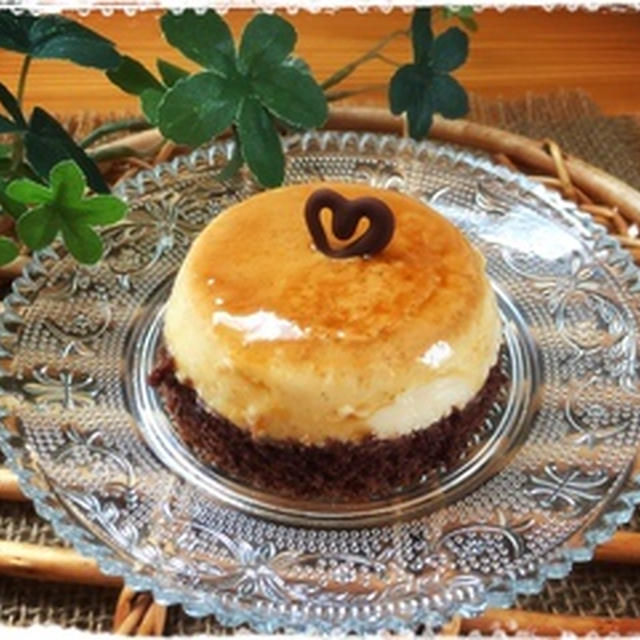 お店ケーキに負けるもんか（笑）～かんたんプリンケーキ♥～