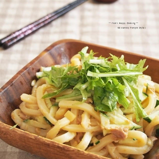 さぬきうどん で つなポン酢うどん