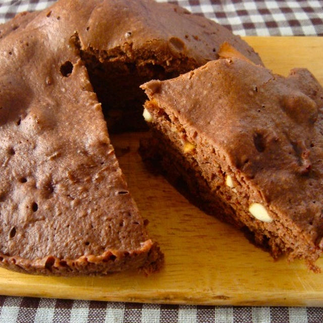 シリコンスチーマーでカンタンチョコケーキ By ヤスナリオさん レシピブログ 料理ブログのレシピ満載