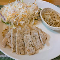 話題のスパイスで簡単ポークステーキ