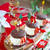材料３つ！3分で完成★市販のチョコパイでホイップクリームモリモリ『ミニクリスマスケーキ』＆柿！