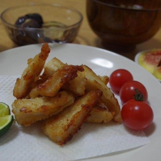 おうち飲み☆　軟骨の唐揚げ