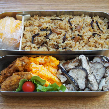 まかない飯のお弁当。