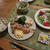 白身魚のムニエル＆豚しゃぶサラダの晩ご飯　と　春蘭の花♪