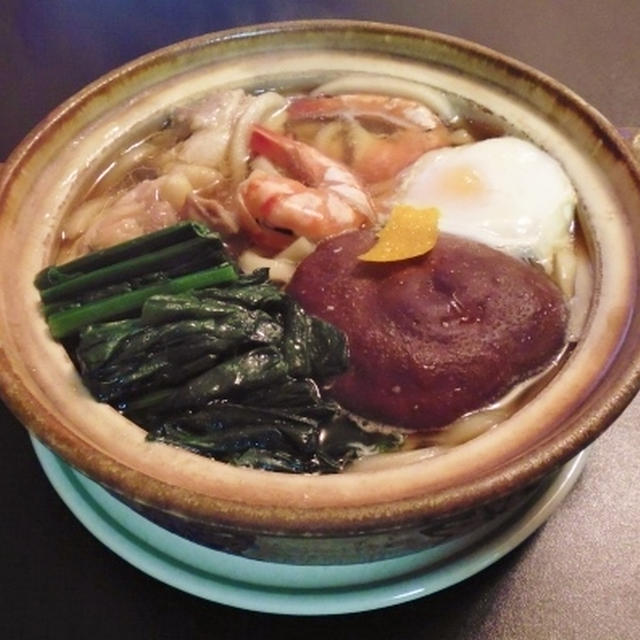 ジミーな・・・鍋焼きうどん