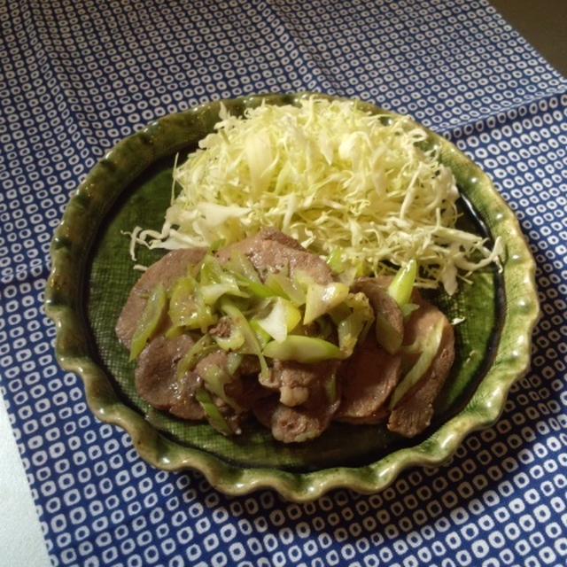 牛タンネギ塩焼き