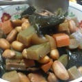 愛知県でも一部地方でしか食べられてない、地豆の五目煮