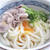 豚しゃぶ釜たまうどん♪