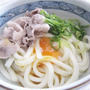 豚しゃぶ釜たまうどん♪