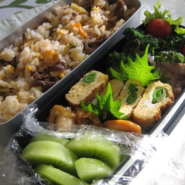 高校生男子弁当＆デパ地下惣菜　etc・・