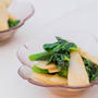 ほろ苦♪"大人の味”菜の花とうどの酢味噌和えのレシピ・作り方