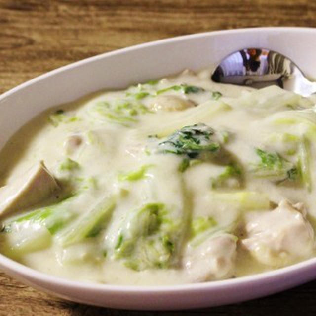 鶏と白菜のクリーム煮