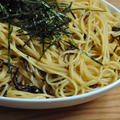 塩昆布とにんにくのパスタ
