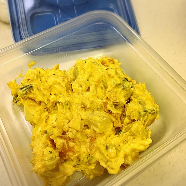 残り物サラダ