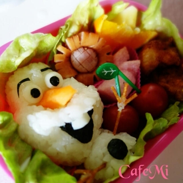 アナ雪★オラフのお弁当☆