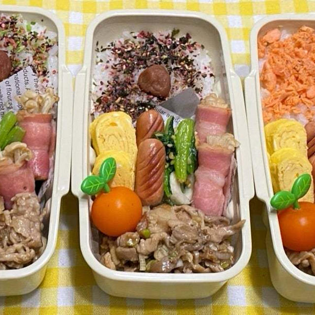 4月17日＊油淋豚で簡単べんとー！！