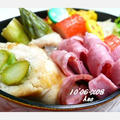 ０６☆０８　ｻｻﾐｱｽﾊﾟﾗ＆大根葉ご飯・・・etcお弁当♪