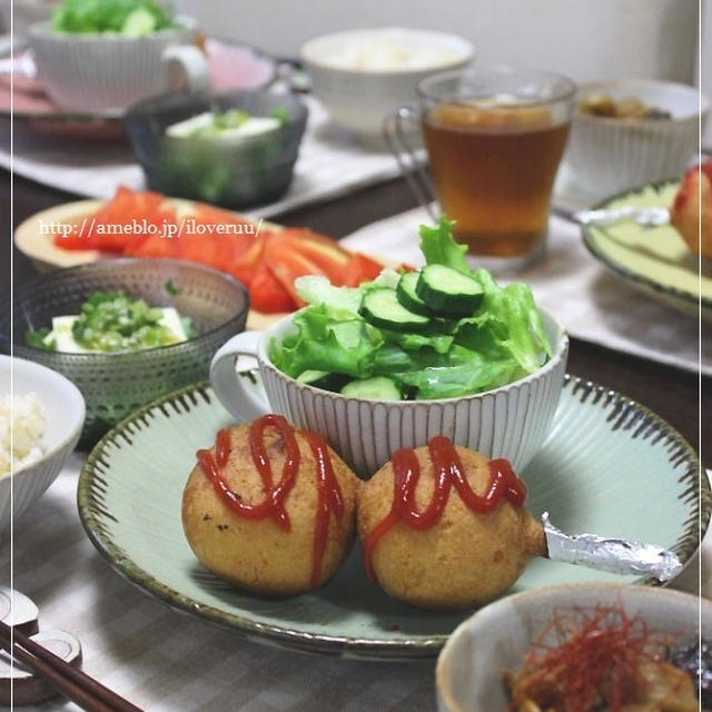 いつかの晩ごはんといつかの晩ごはん。～夏野菜満載なお献立～