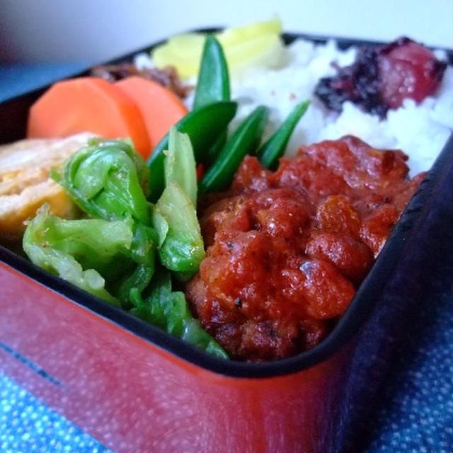 煮込みハンバーグお弁当。