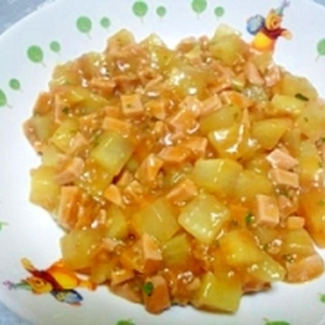 魚肉ソーセージで麻婆大根 / じーじとばーばはお仕事だよ！