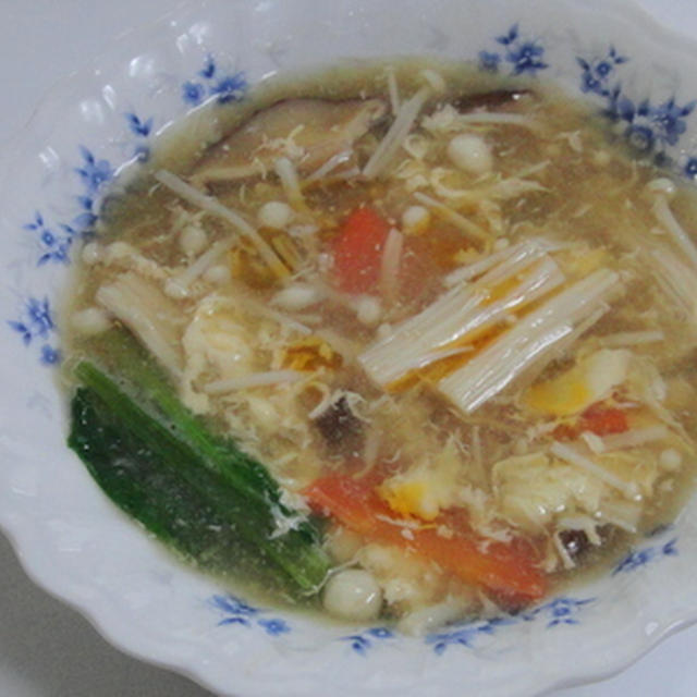 溶き卵のスープ
