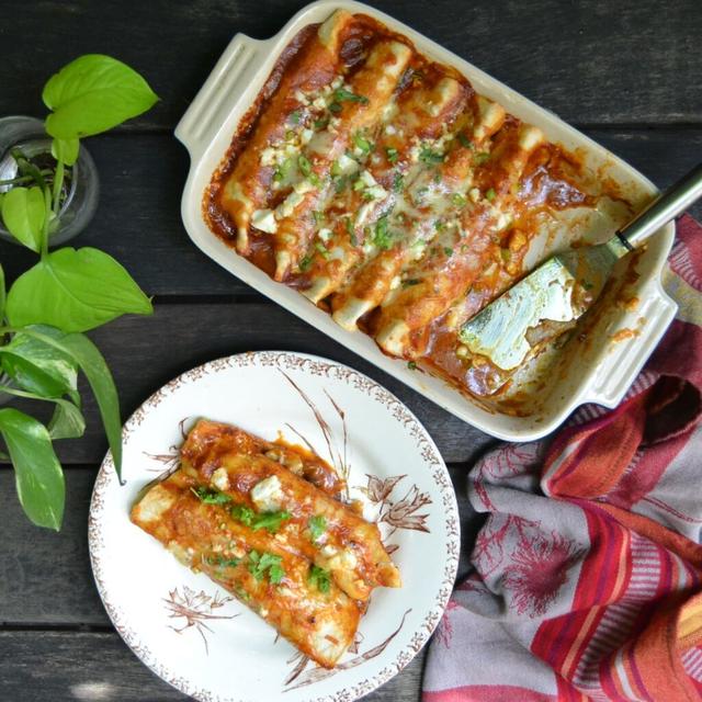 Mushroom Enchilada マッシュルームエンチラーダ