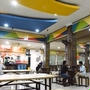 ジャカルタ空港のカーゴターミナル食堂