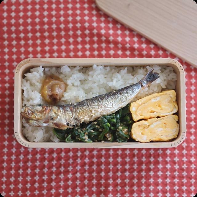 魚焼きグリルのある生活って最高！いわしの丸干し弁当