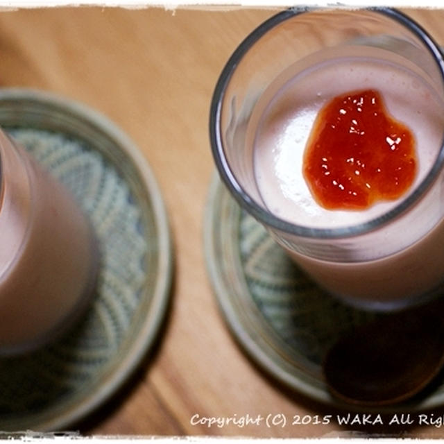 簡単■トマトのヨーグルトレアチーズケーキ■トークショー大人気レシピ♪(・ω・｀)v