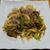 ステーキソースで野菜炒め ！