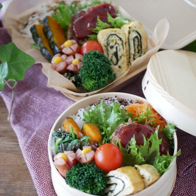孫たちのお弁当