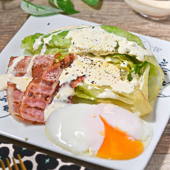 レタスステーキ（シーザーソース）のレシピ