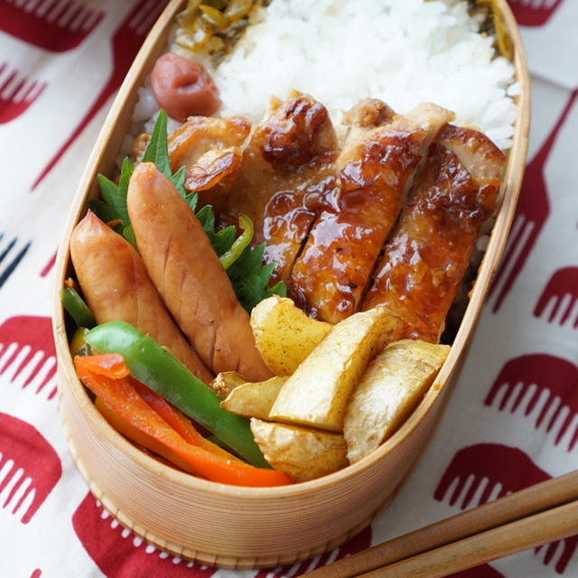 ご飯がススム！鶏の味噌照り焼き弁当＆今日でいよいよ・・・