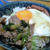 目玉しょうが焼き丼？