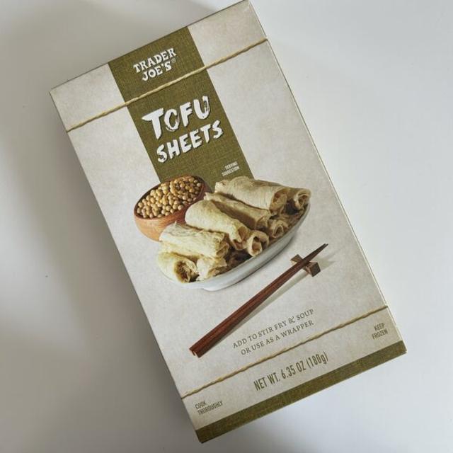 トレジョさんの湯葉（豆腐皮(トウフーピー)）Trader Joe’s Tofu Sheets
