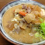 ぼたん鍋の残りで「味噌うどん」