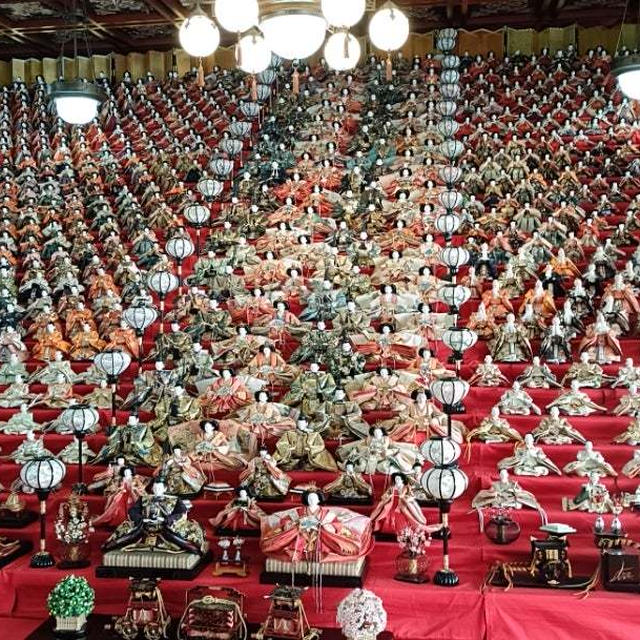 静岡県　可睡斎ひなまつり♪圧巻でした〜(^^)