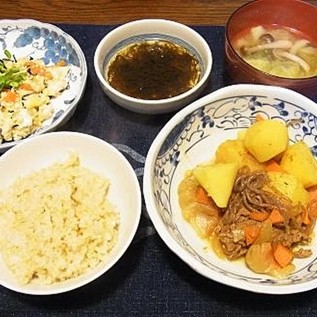 ヒジキと豆腐の炒め物&ランチのあとは♪