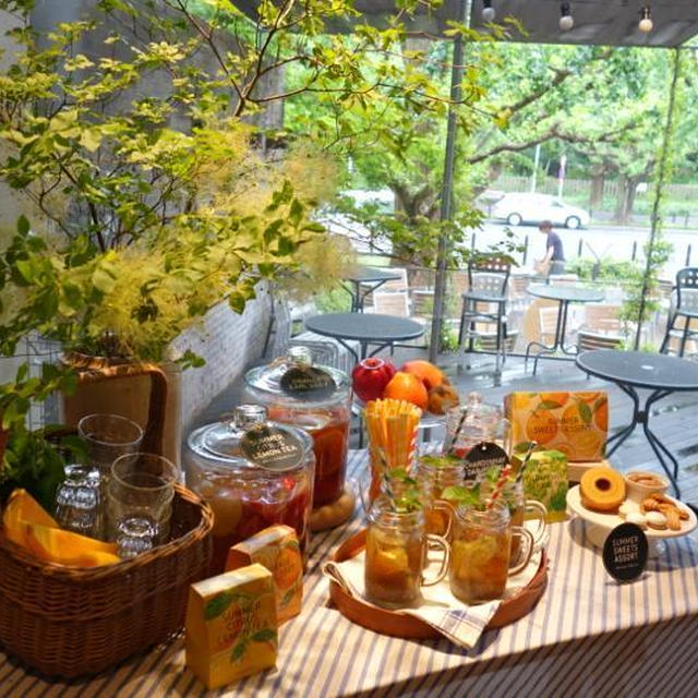 フルーツサンドがアイスに★新感覚コールドスイーツ＠Afternoon Tea ティールーム