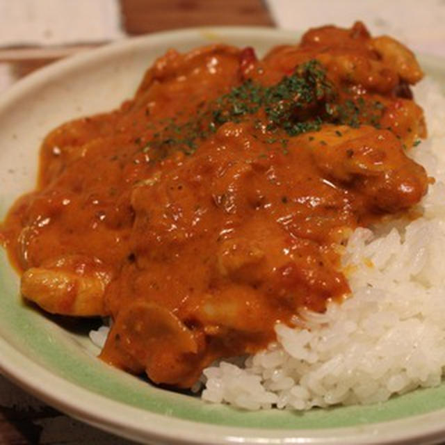 チキントマトクリームカレー／【music】SoulChef