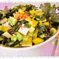 【Recipe】濃厚スライスチーズの海藻サラダ