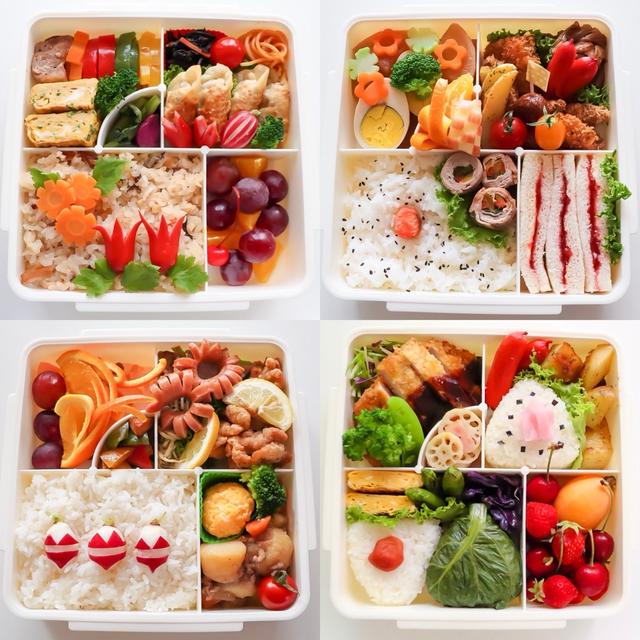 大きな大きな仕切り弁当箱