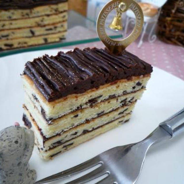 チョコたっぷりチョコレートケーキ作りました！