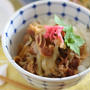 家族4人分の牛丼を時短（1秒加圧）で楽に作るレシピ