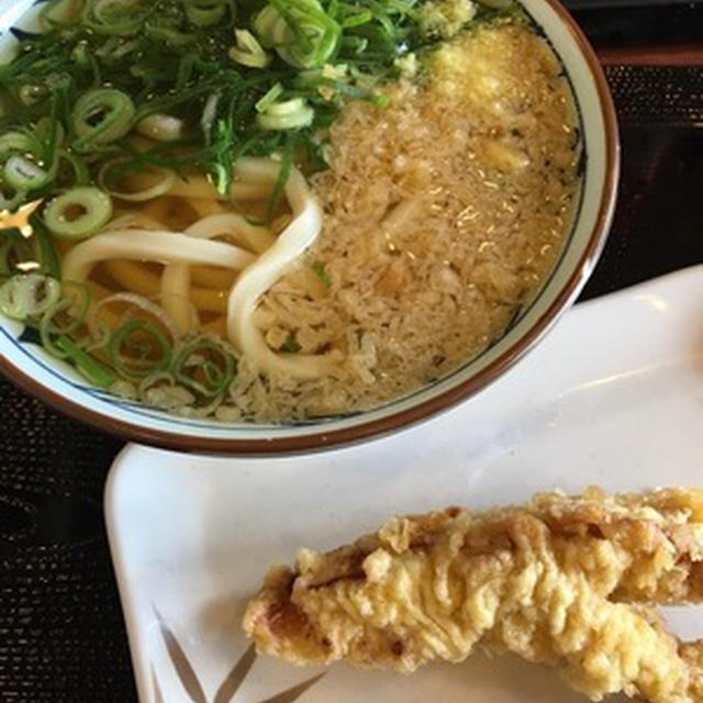帰り道に丸亀製麺