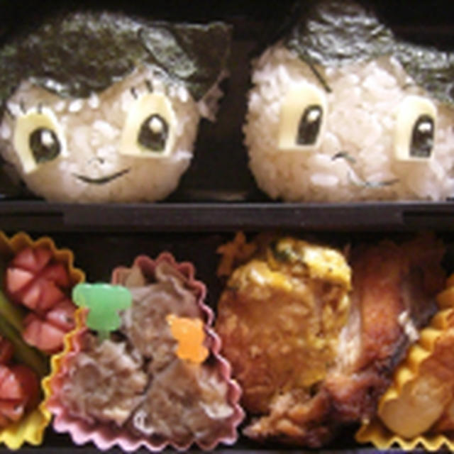鉄腕☆弁当！！＆Ｏｉｓｉｘの卵で目玉焼き♪