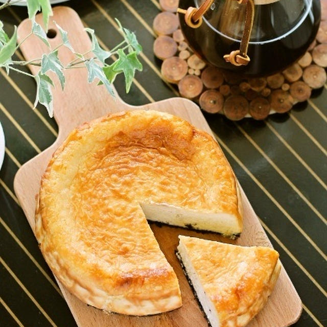 ちょっぴり大人味！濃厚ベイクドチーズケーキ