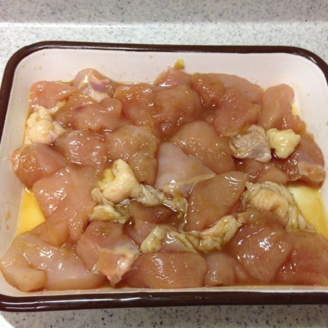 なんかのチキン(´皿｀)