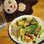 家庭の味！【小松菜と豚肉・厚揚げのナンプラー炒め】のレシピ