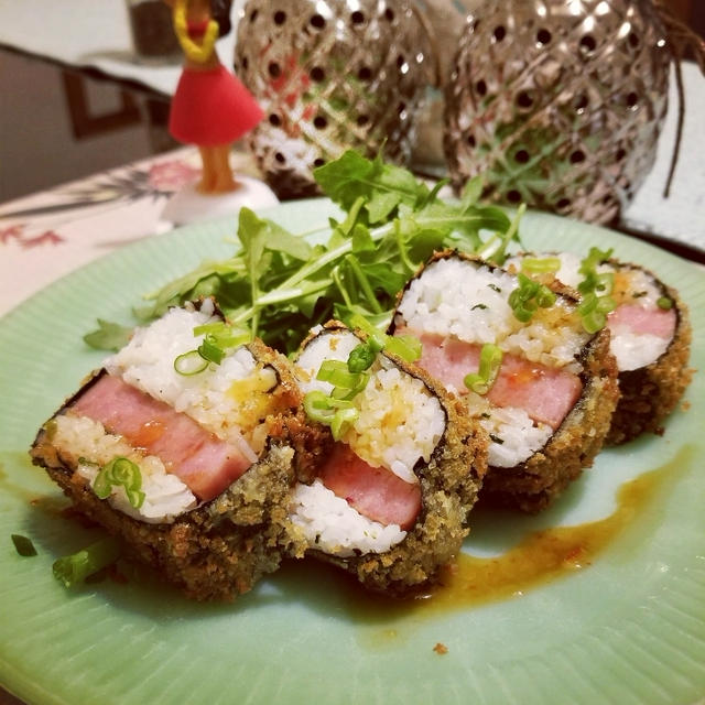 カリカリSPAMむすび